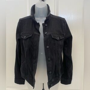 Liverpool Black Denim Jacket Sz S